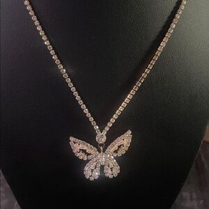 Gold Butterfly Necklace